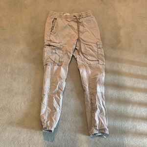 Medium brown PacSun cargo pants.